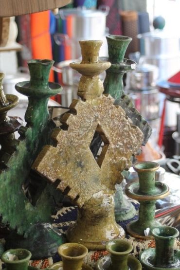 Poterie de Tamegroute - chandeliers artisanaux marocains - Jiji la Palme d'Or