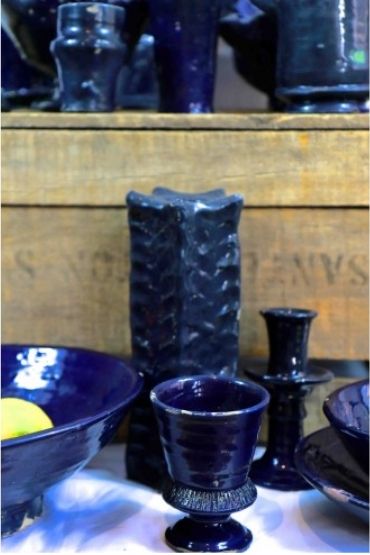 Poterie de Tamegroute au Maroc - poteries bleues - Jiji la Palme d'Or